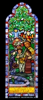 Stained_Glass Mary_Clerkin_Higgins St._Luke's_East Greenwich_RI